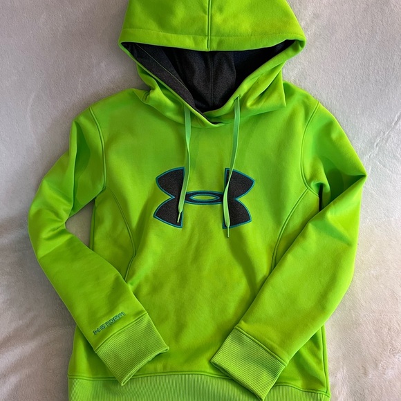 Under Armour Hoodie | Men’s Small | Lime Green - Picture 1 of 2